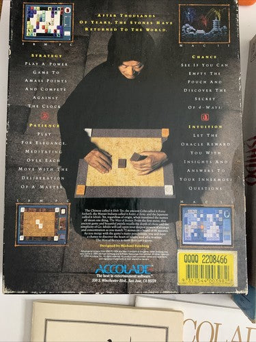 Ishido: The Way Of Stones IBM PC 3.5" 5.25" Floppy Game Complete Boxed