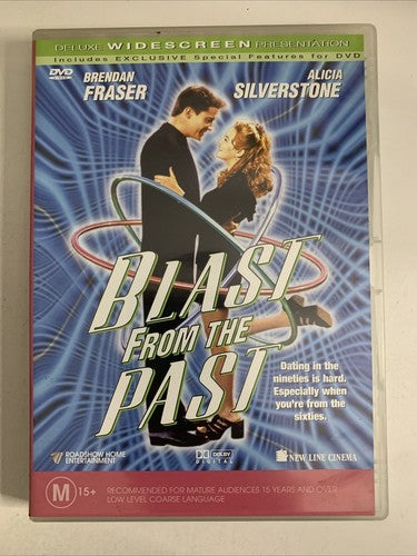 Blast from the Past (DVD, 1999) Brendan Fraser, Alicia Silverstone Region 4