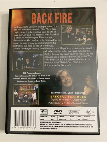 Backfire (DVD, 1995) Robert Mitchum, Shelley Winters, Telly Savalas All Regions