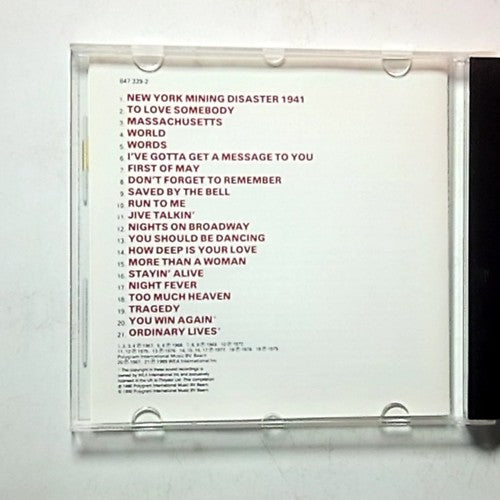 Bee Gees – The Very Best Of The Bee Gees (CD, 1990) Australia 847 339-2