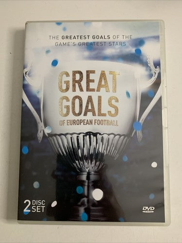 Great Goals Of European Football (DVD, 2012, 2-Disc) All Regions