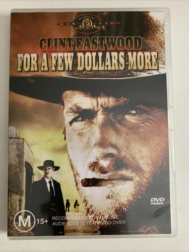 For a Few Dollars More (DVD, 1967) Clint Eastwood, Lee Van Cleef Region 4