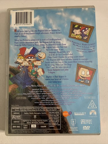 Rugrats in Paris: The Movie (DVD, 2000) Animation Region 4