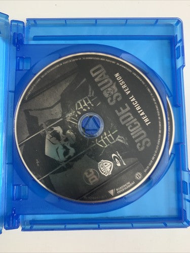 Suicide Squad (Extended Cut, Blu-ray, 2016, 2-Disc) Region B