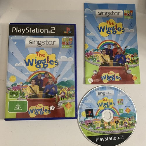 SingStar The Wiggles PS2 Sony PlayStation 2 PAL Karaoke Game Complete