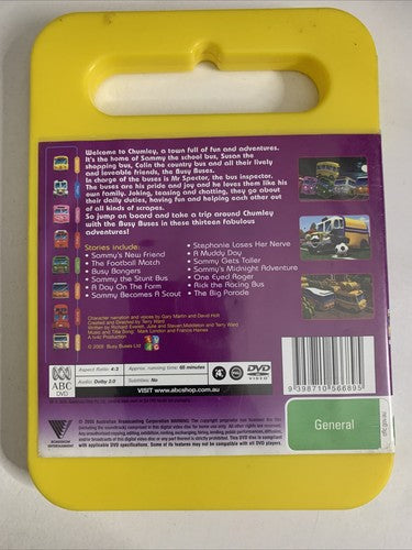 Busy Buses : Series 2 (DVD, 2005) ABC Kids Animation Region 4