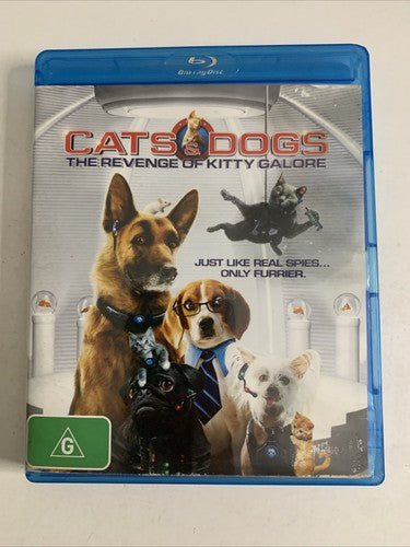 Cats & Dogs: The Revenge of Kitty Galore (Blu-ray, 2010) Region B