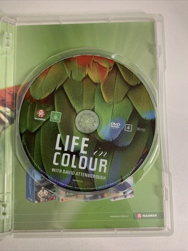 Life in Colour with David Attenborough (DVD, 2021) Region 4