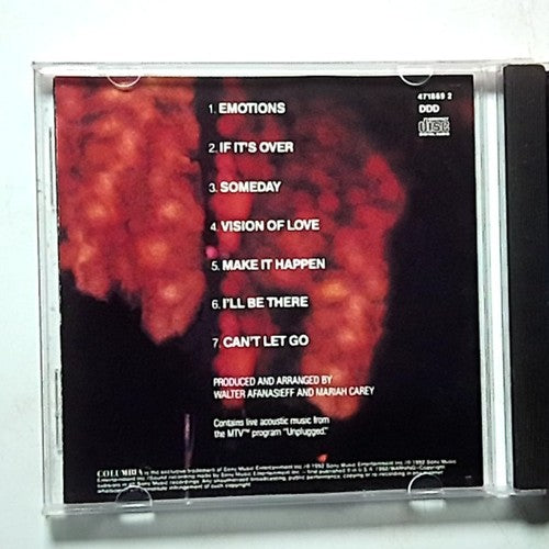 Mariah Carey – MTV Unplugged EP (CD, 1992) Australia 471869 2