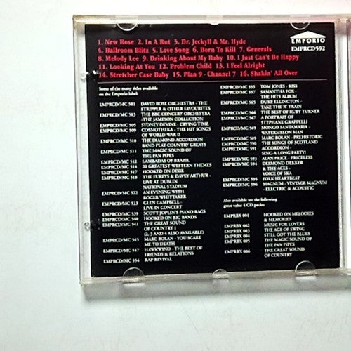 The Damned – Noise The Best Of The Damned Live (CD, 1995) UK EMPRCD 592