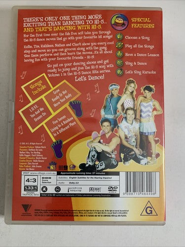 Hi-5 Dance Hits Volume 1 (DVD) Region 4