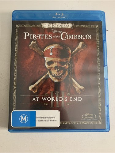 Pirates of the Caribbean: At World's End (Blu-ray, 2007, 2-Disc) Region B