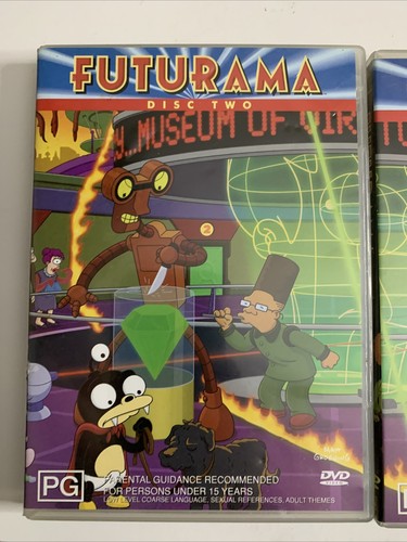 Futurama : Season 4 Box Set (DVD, 2000, 4-Disc) Region 4