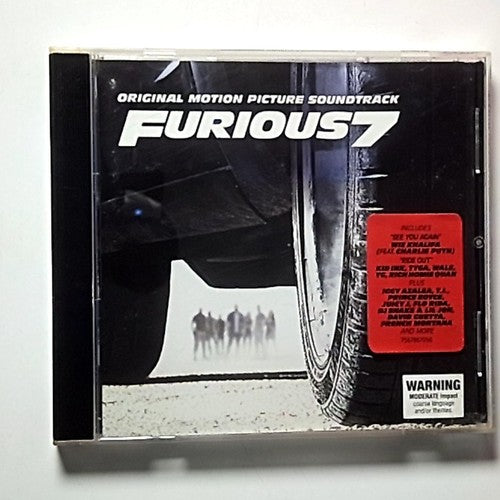 Original Motion Picture Soundtrack Furious 7 (CD, 2015) Australia 7567867056