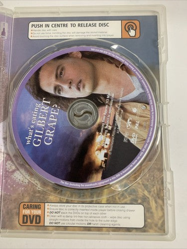 What's Eating Gilbert Grape? (DVD, 1993) Johnny Depp, Leonardo DiCaprio Region 4