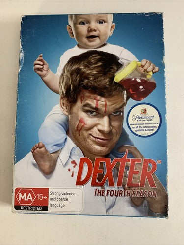 Dexter : Season 4 (DVD, 2008, 4-Disc) Region 4