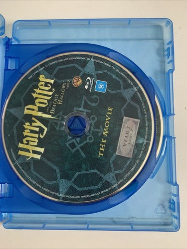 Harry Potter and the Deathly Hallows : Part 2 (Blu-ray, 2011, 2-Disc) Region B