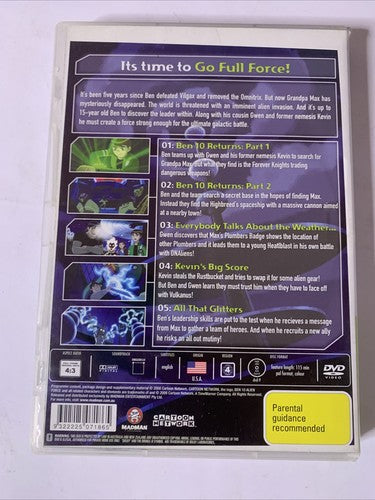 Ben 10 Alien Force : Vol 1 (DVD, 2008) Animation Region 4