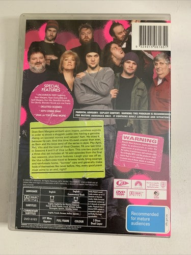 Viva La Bam : Season 4 & 5 (DVD, 2005, 3-Disc) Bam Margera Region 4