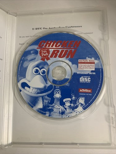 Chicken Run PC Windows CD-ROM Game