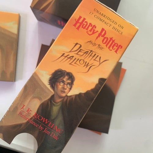 Harry Potter and the Deathly Hallows by J. K. Rowling (CD, 2007, 17-Discs)