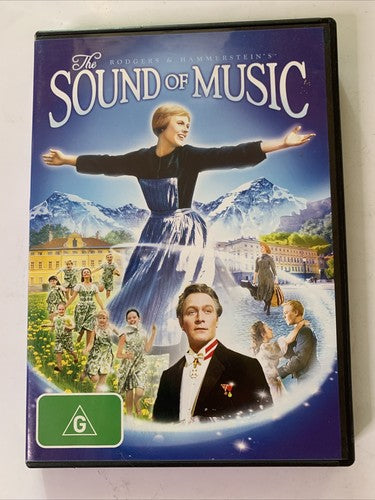 The Sound of Music (DVD, 1965) Christopher Plummer, Julie Andrews  Region 4