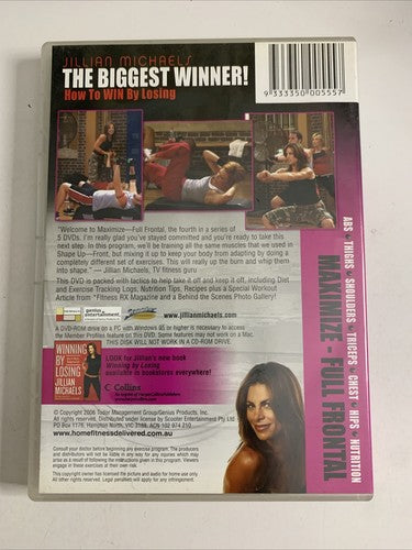 Jillian Michaels The Biggest Winner!: Maximise - Full Frontal (DVD, 2006)