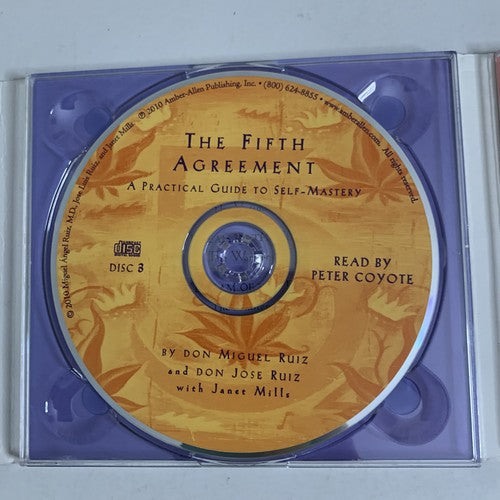 Fifth Agreement : A Practical Guide to Self-Mastery (CD, 4-Disc) Audiobook