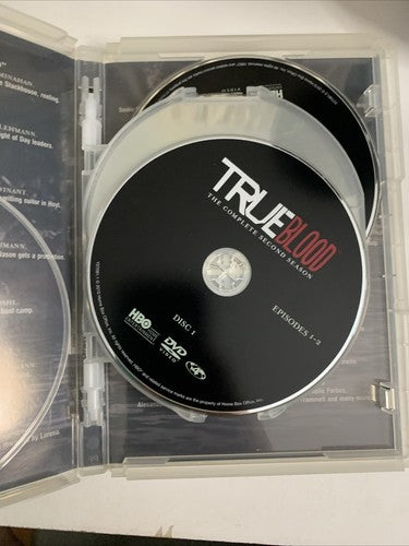 True Blood : Season 2 (DVD, 2009, 5-Disc) Region 4