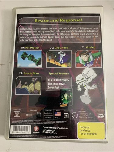 Ben 10 Alien Force : Vol 5 (DVD, 2008) Region 4