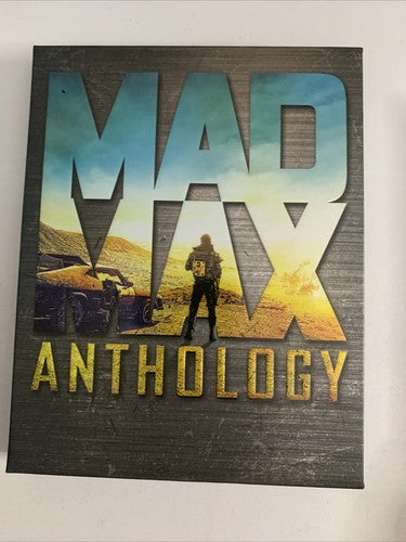 Mad Max Anthology (Blu-ray, 2015, 5-Disc) Mel Gibson, Tom Hardy Region B