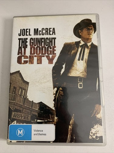 The Gunfight at Dodge City (DVD, 1959) Joel McCrea Region 4