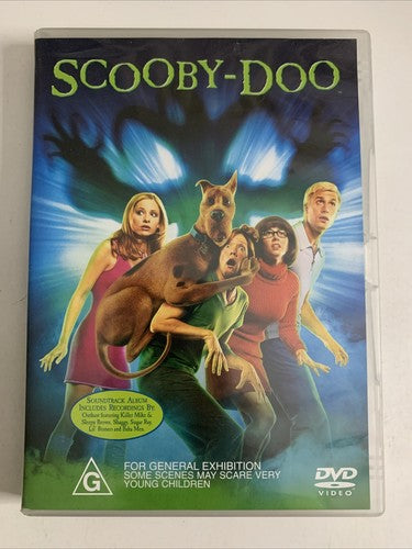 Scooby Doo : The Movie (DVD, 2001) Sarah Michelle Gellar Region 4