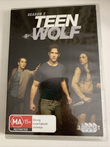 Teen Wolf : Season 2 (DVD, 2012, 3-Disc) Region 4 NEW