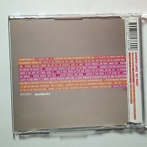 Jennifer Lopez – Get Right (CD, 2005) Australia 675699.2