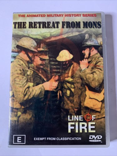 The Line of Fire: Retreat from Mons (DVD, 2001) Region 4