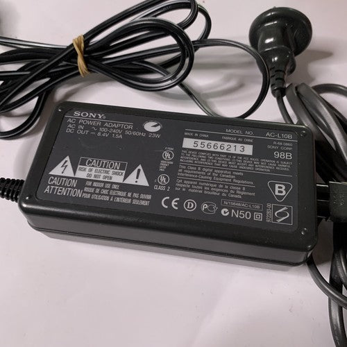 Genuine Sony AC-L10B Power Supply Camcorder Charger 8.4V 1.5A For Sony Handycam
