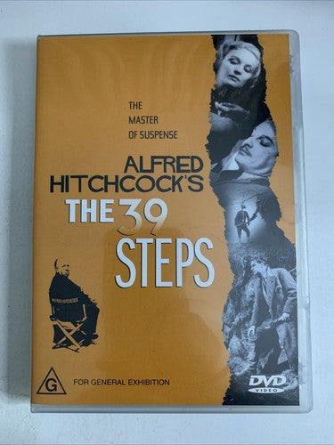 The 39 Steps (DVD, 1935) Alfred Hitchcock Film Region 4