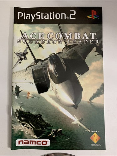 Ace Combat: Squadron Leader PS2 Sony PlayStation 2 PAL Game Complete