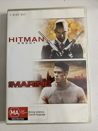 Hitman: Uncut / The Marine (DVD, 2010, 2-Discs) Region 4