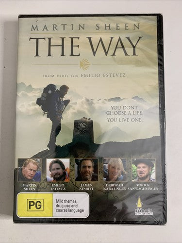 The Way (DVD, 2010) Martin Sheen, Emilio Estevez Region 4 NEW