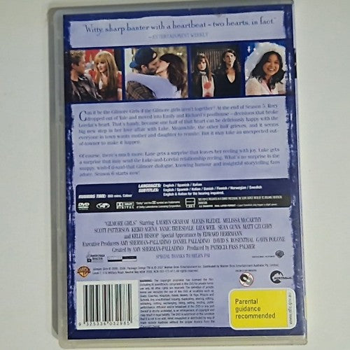 Gilmore Girls : Season 6 (DVD, 2004, 6-Disc) Region 4