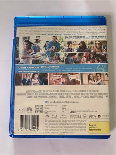 Instant Family (Blu-ray, 2018) Isabela Moner, Mark Wahlberg, Rose Byrne Region B