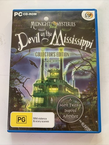 Midnight Mysteries : Devil On The Mississippi PC CD-ROM Hidden Object Game NEW