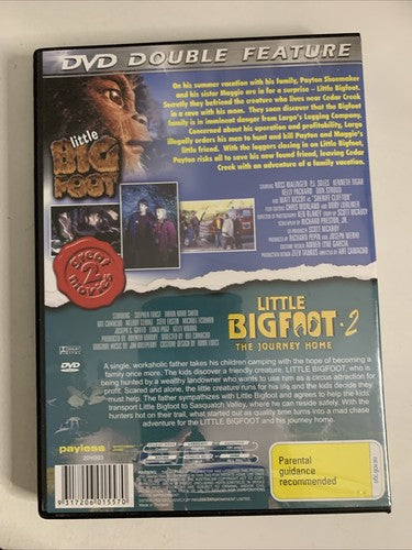 Little Bigfoot / Little Bigfoot 2 (DVD, 2009) All Regions