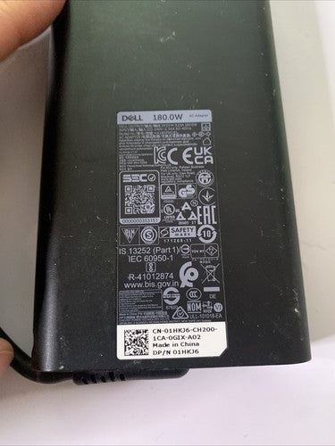 Dell WD19 Laptop Docking Station 180W + Power Supply LA180PM180 19.5V 9.23A