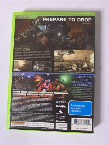 Halo 3: ODST Microsoft XBOX 360 PAL Game Complete