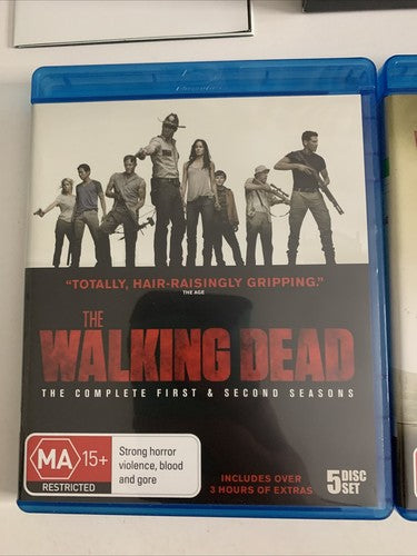The Walking Dead: The Complete Seasons 1-5 (Blu-ray, 20-Disc) Region B
