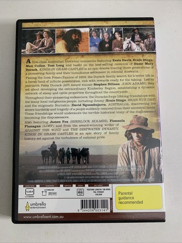 Kings in Grass Castles (DVD, 1998, 2-Disc) Australian Miniseries All Regions