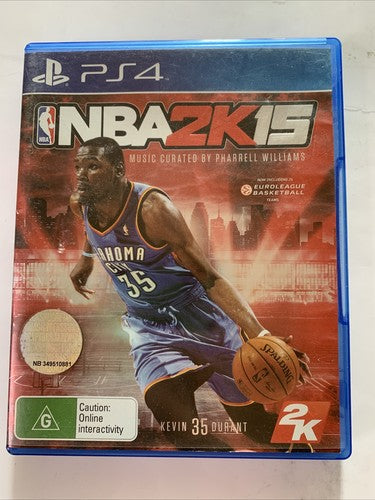 NBA 2K15 PS4 Sony PlayStation 4 Basketball Game